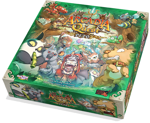 Arcadia Quest Inferno game box