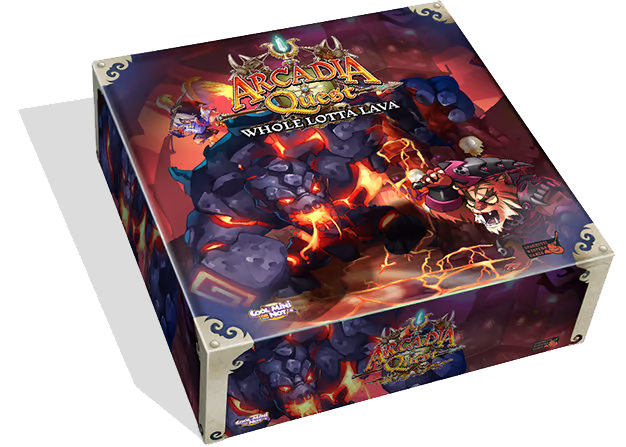 Arcadia Quest Inferno game box