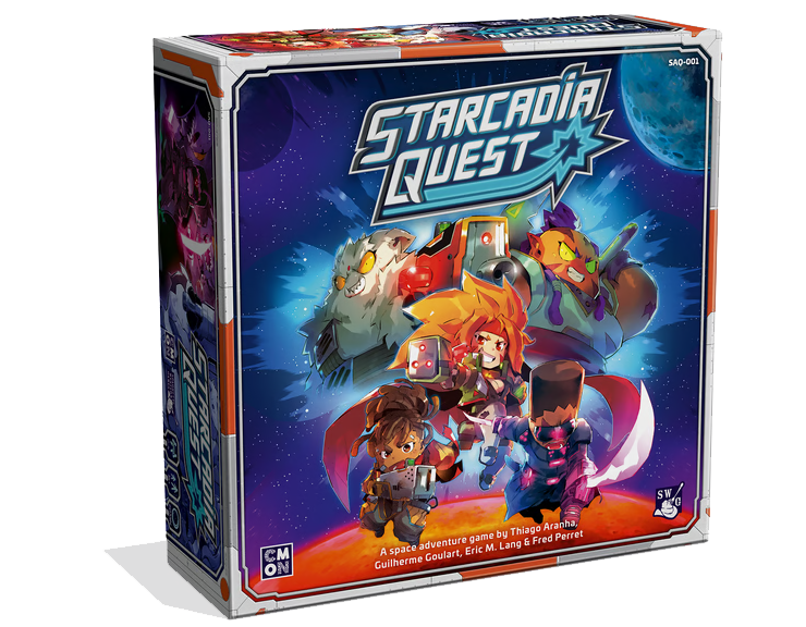 Arcadia Quest game box